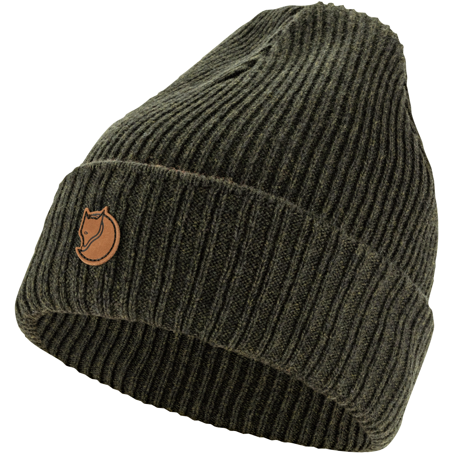 Fjällräven Unisex Sörmland Reversible Beanie (Dark Olive) 