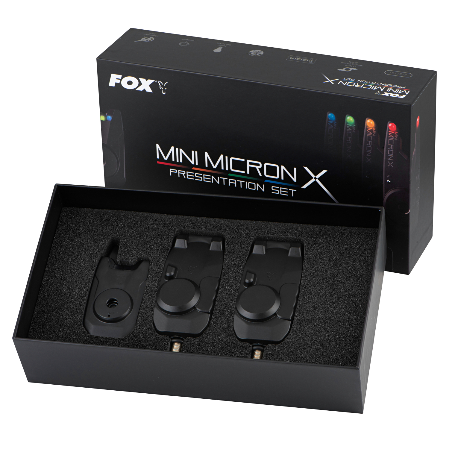 Fox Bissanzeiger Set (2x Mini Micron X inkl. Receiver) 