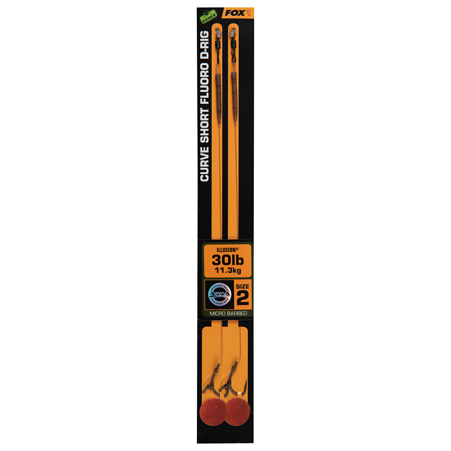 Fox Edges Curve Short Fluoro D-Rig 