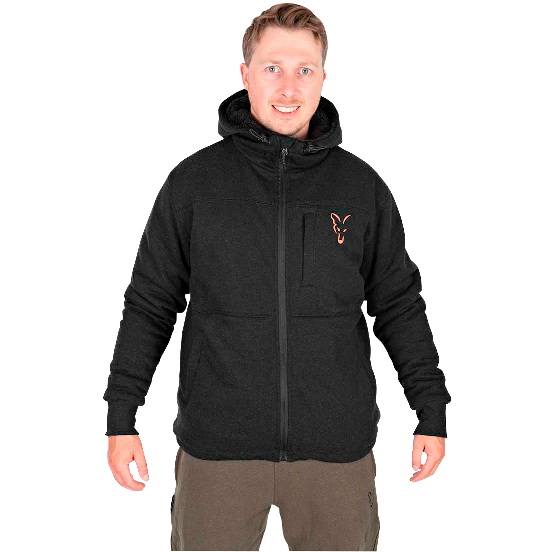 Fox Herren Collection Sherpa Jacke (schwarz) 