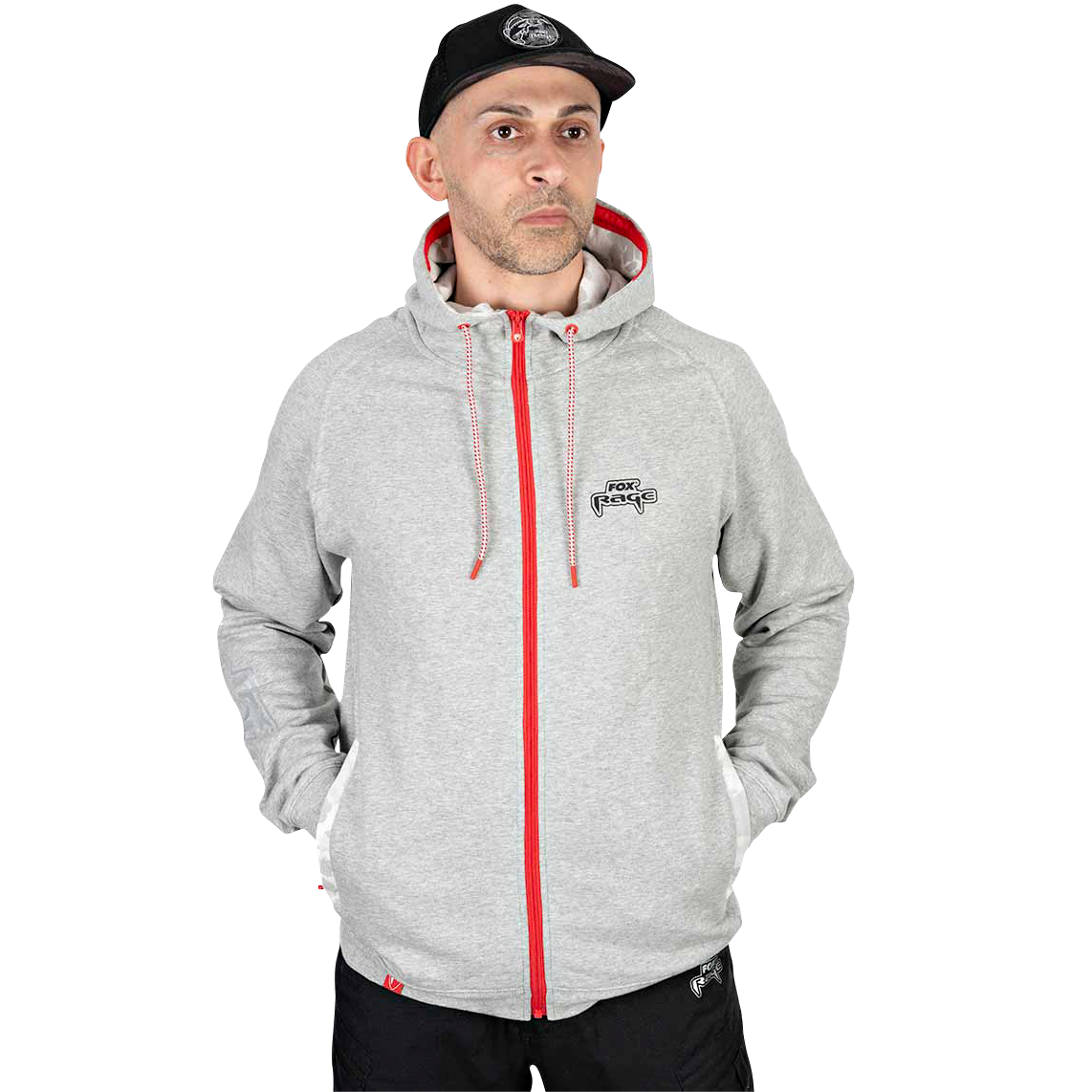 Fox Rage Herren Voyager Hoody Light Grey 