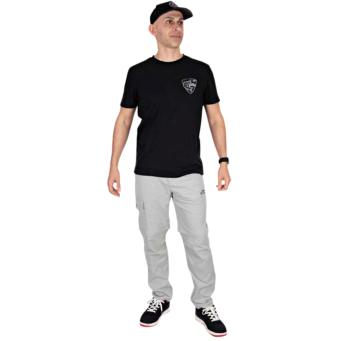 Fox Rage Herren Zip-Off Shorts Herren (Light Grey) 