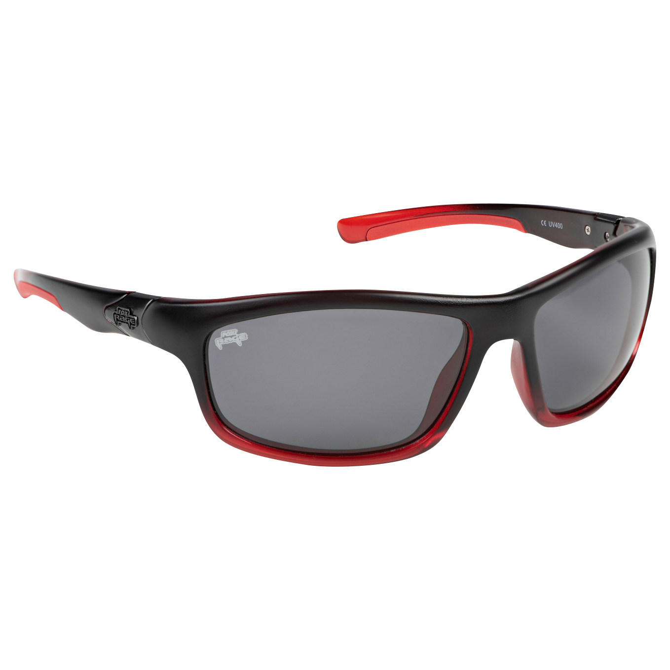 Fox Rage Sonnenbrille Eyewear (transp.roter Rahmen, graue Gläser) 