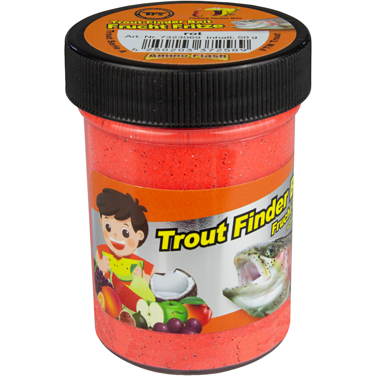 FTM Trout Finder Bait Frucht Fritze (rot) 