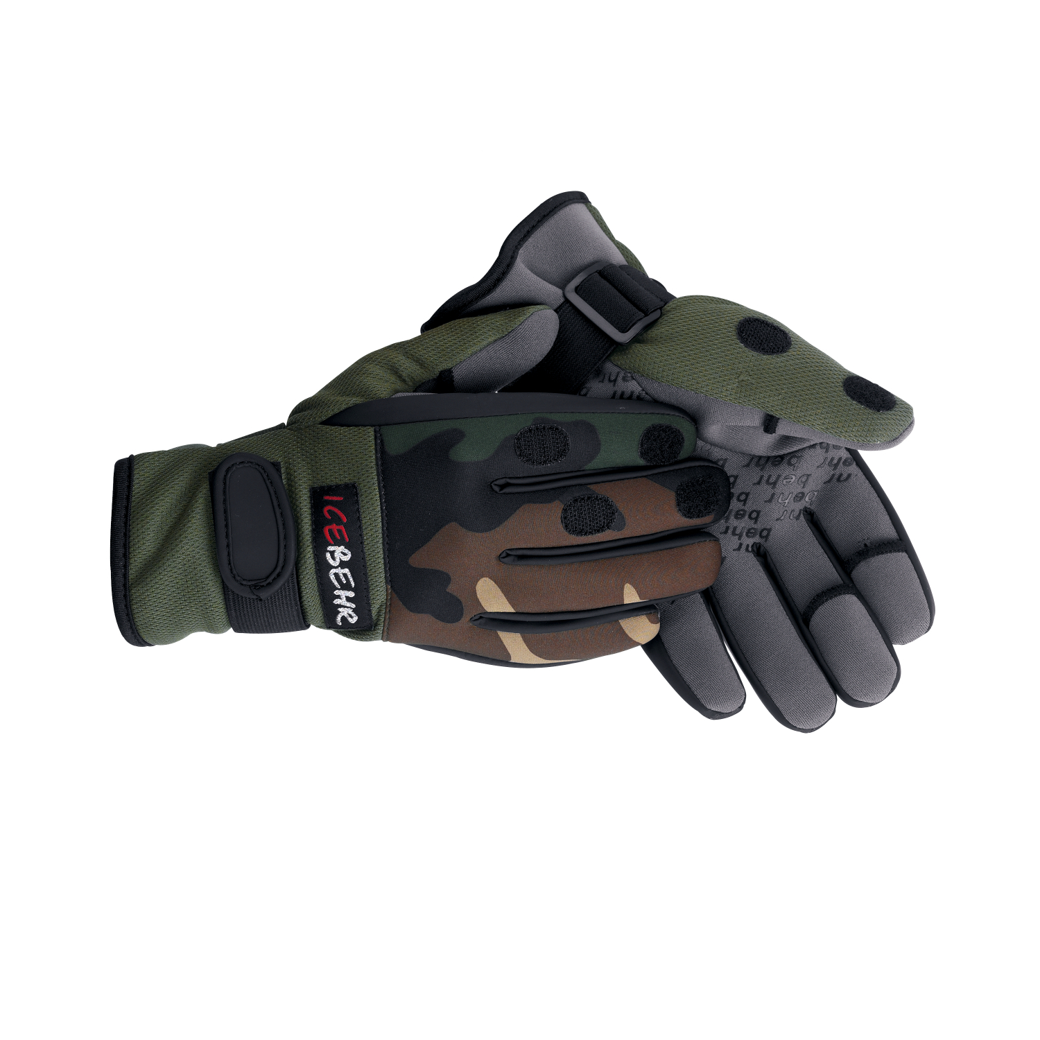 Icebehr Unisex Titanium Neopren Handschuhe (camouflage) 