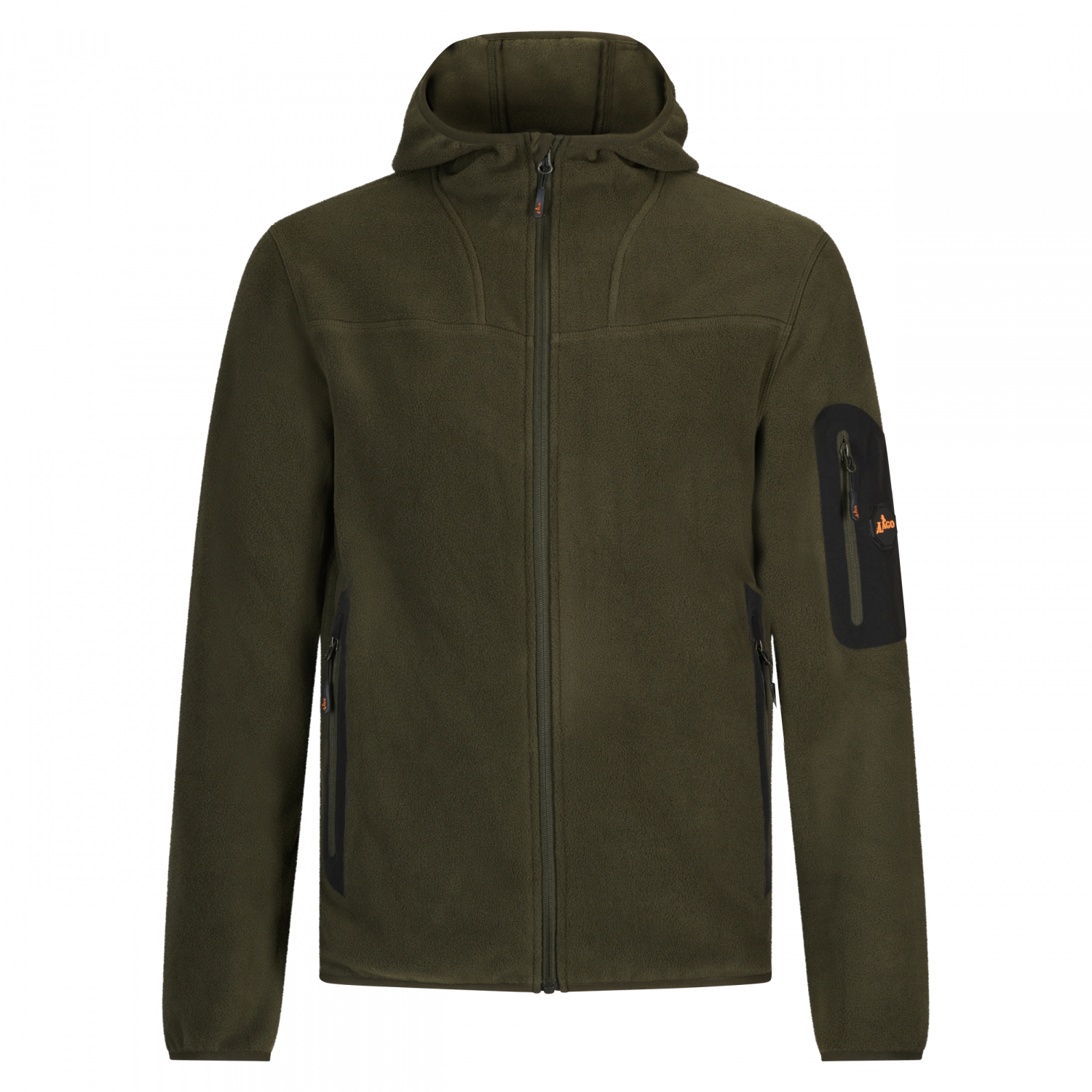 Il Lago Fleecejacket Mossland Herren (Oliv) 