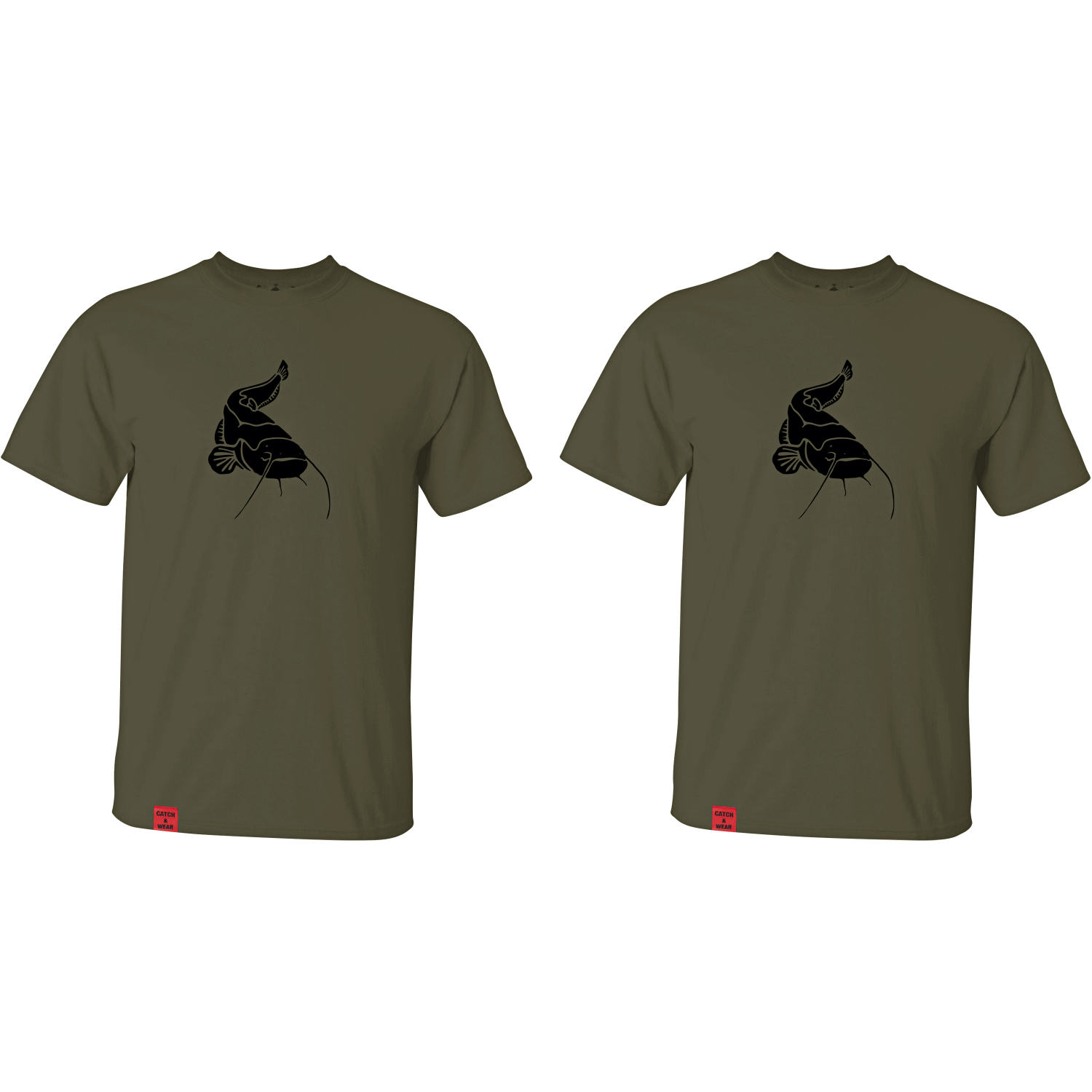 il Lago Prestige Catch & Wear 2er Pack Shirt Motiv "Waller" 