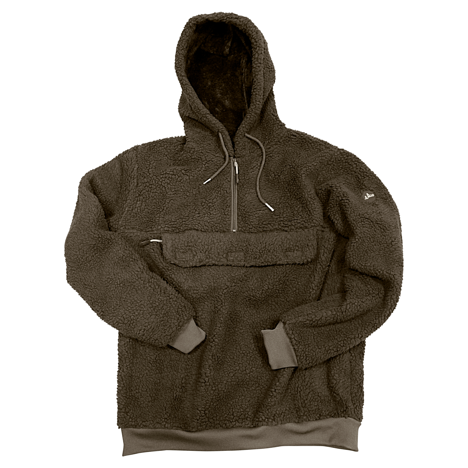 il Lago Prestige Herren Faserpelz Hoodie Skorgeura 