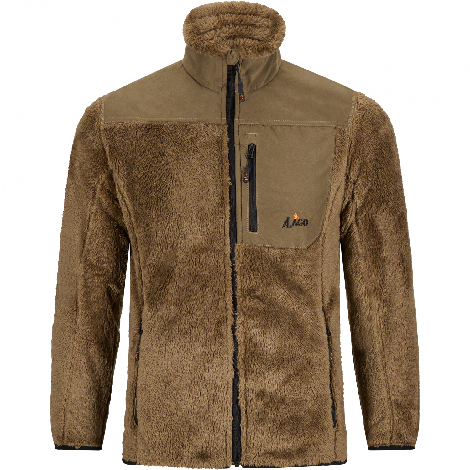 il Lago Prestige Herren Fleecejacke Avalanche Pro (braun) 
