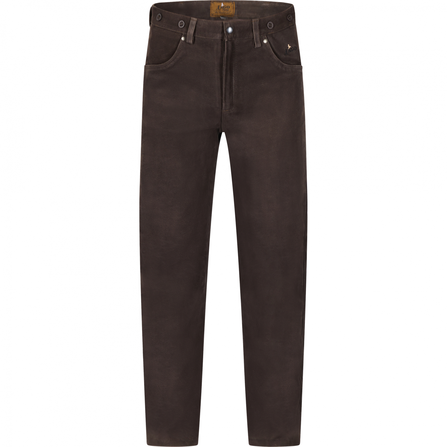 il Lago Prestige Herren Nubuklederhose 