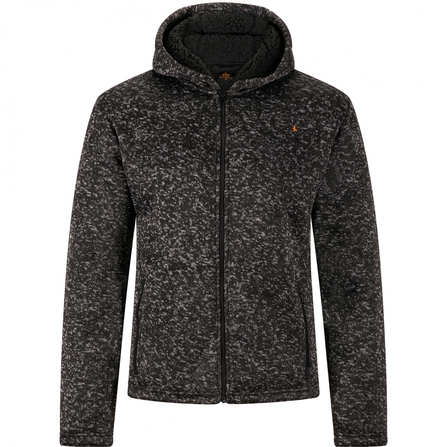il Lago Prestige Herren Teddy Strickfleece Jacke Spirit 