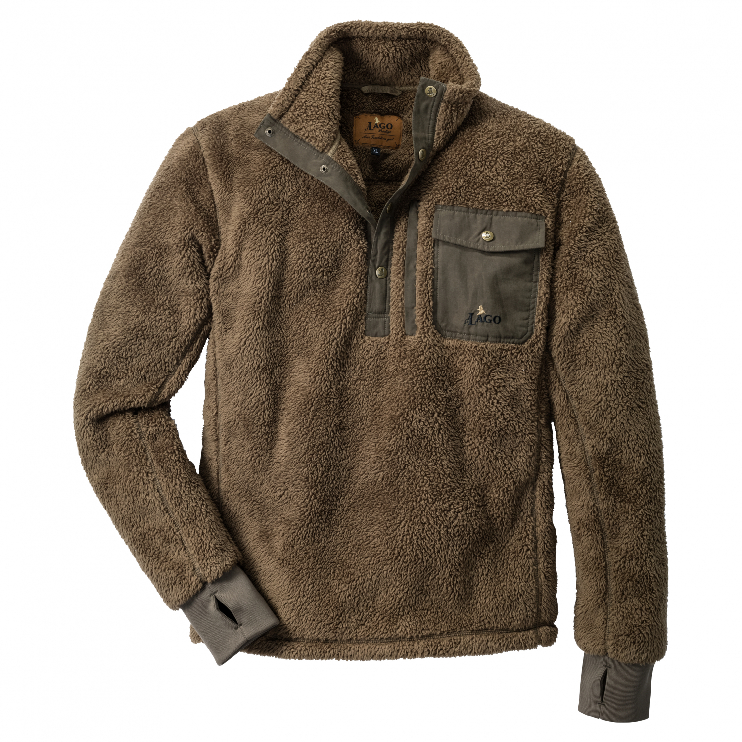 il Lago Prestige Pullover Sherpa 
