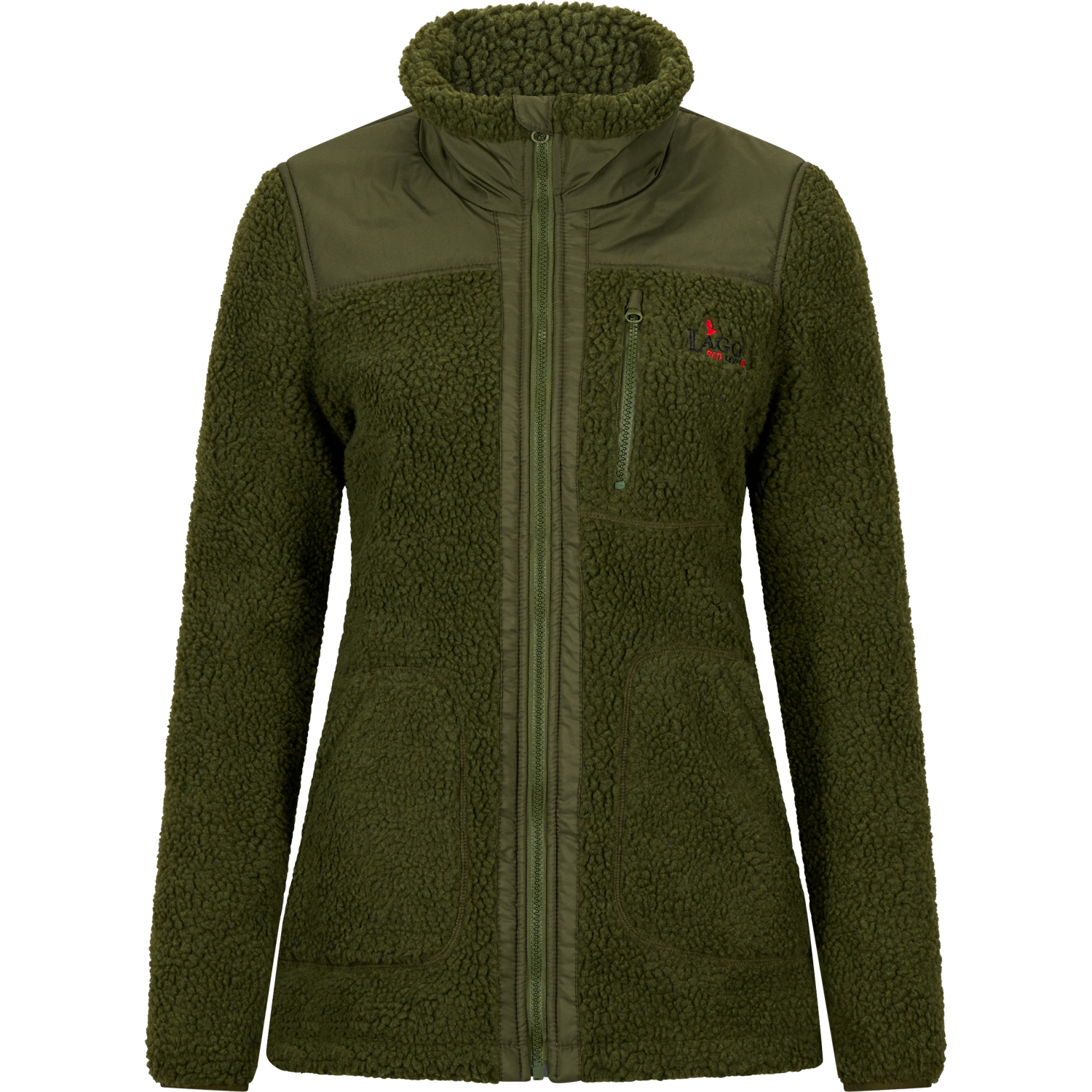 il Lago Red Level Damen Beheizte Faserpelzjacke Cumbria 