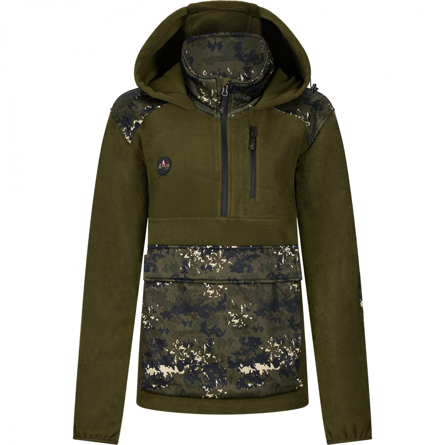 il Lago Sie Damen Hybrid Hoodie Shawk phantomX 