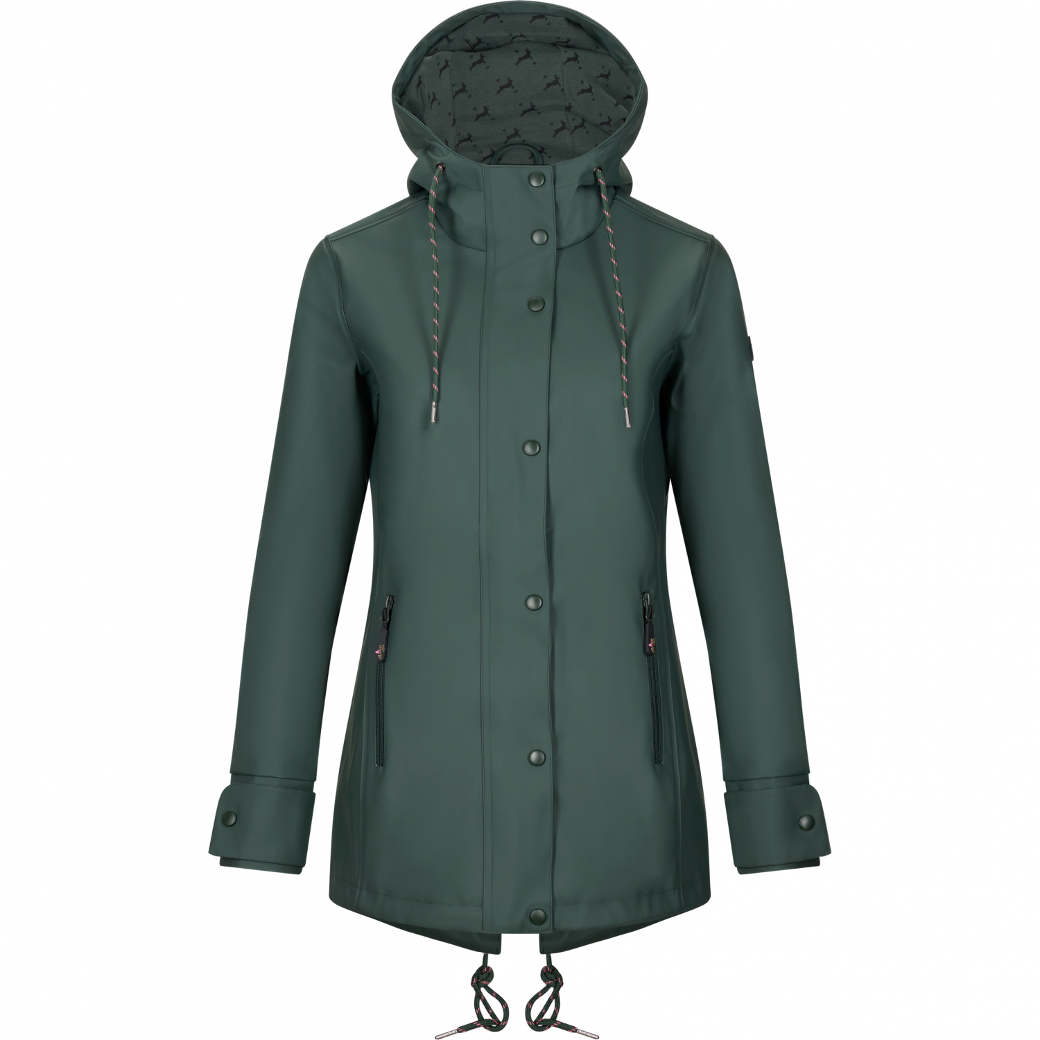 il Lago Sie Damen Ultrasoft Regenjacke Hirschlein 