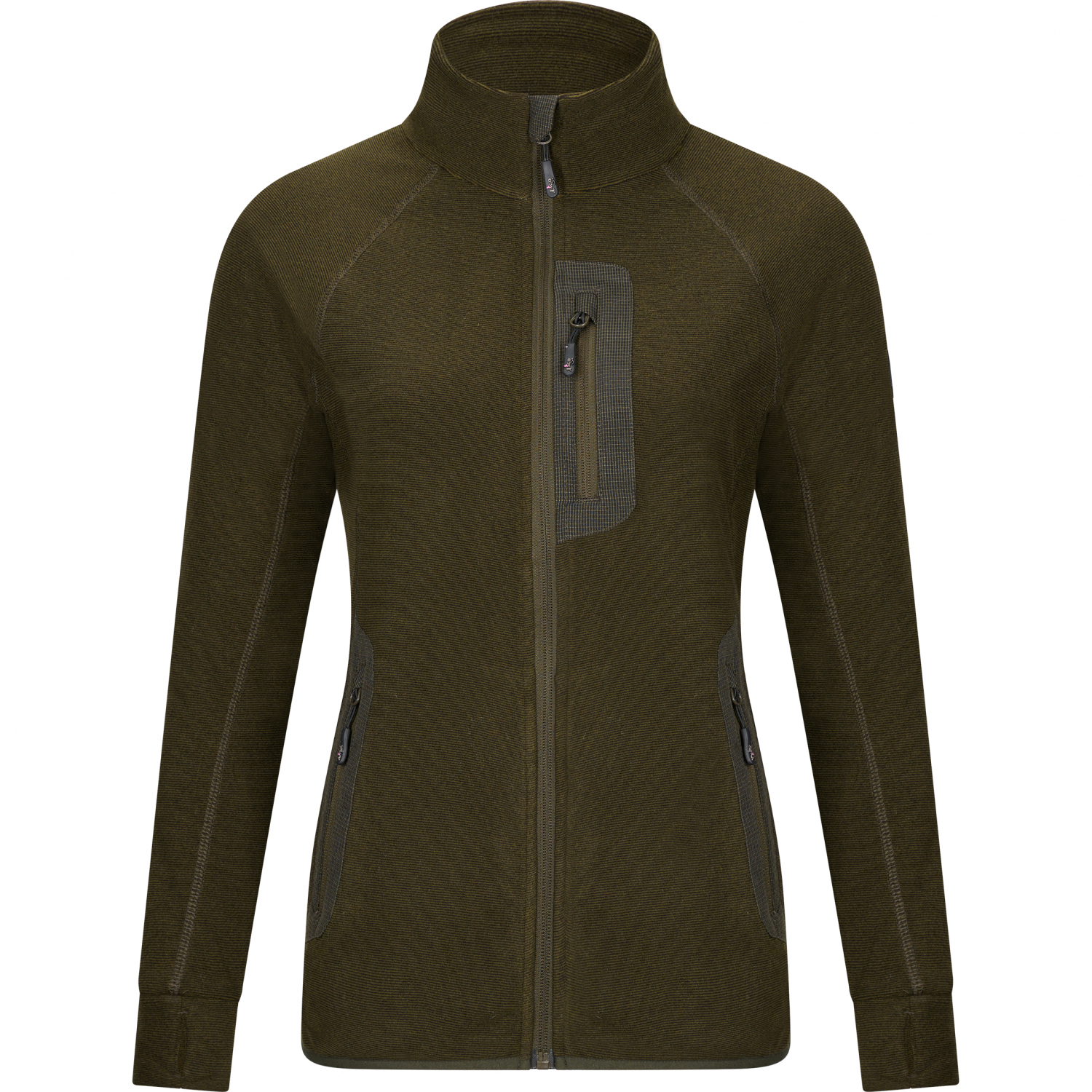 il Lago Sie Fleecejacke Lavea Damen (Oliv) 