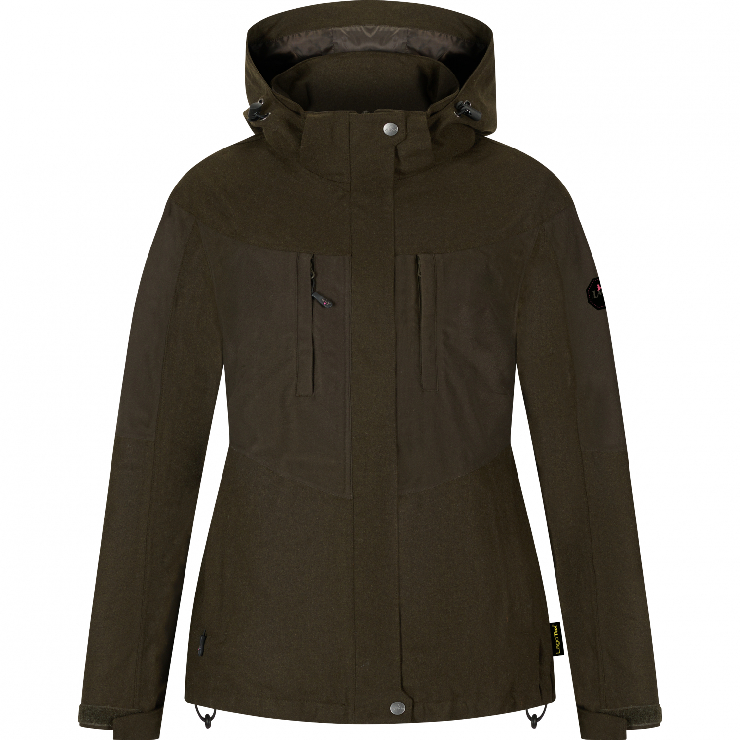 il Lago Sie Lodenjacke Forest Core LTX Damen (Oliv/Braun) 