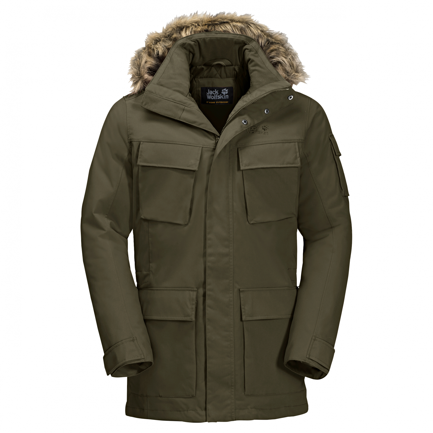 Jack Wolfskin Glacier Canyon Parka M Herren (Bonsai Green) 