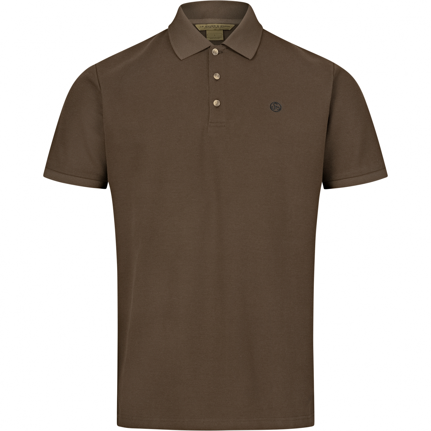 J.P. Sauer & Sohn Polo Shirt 23 Herren (Schoko) 
