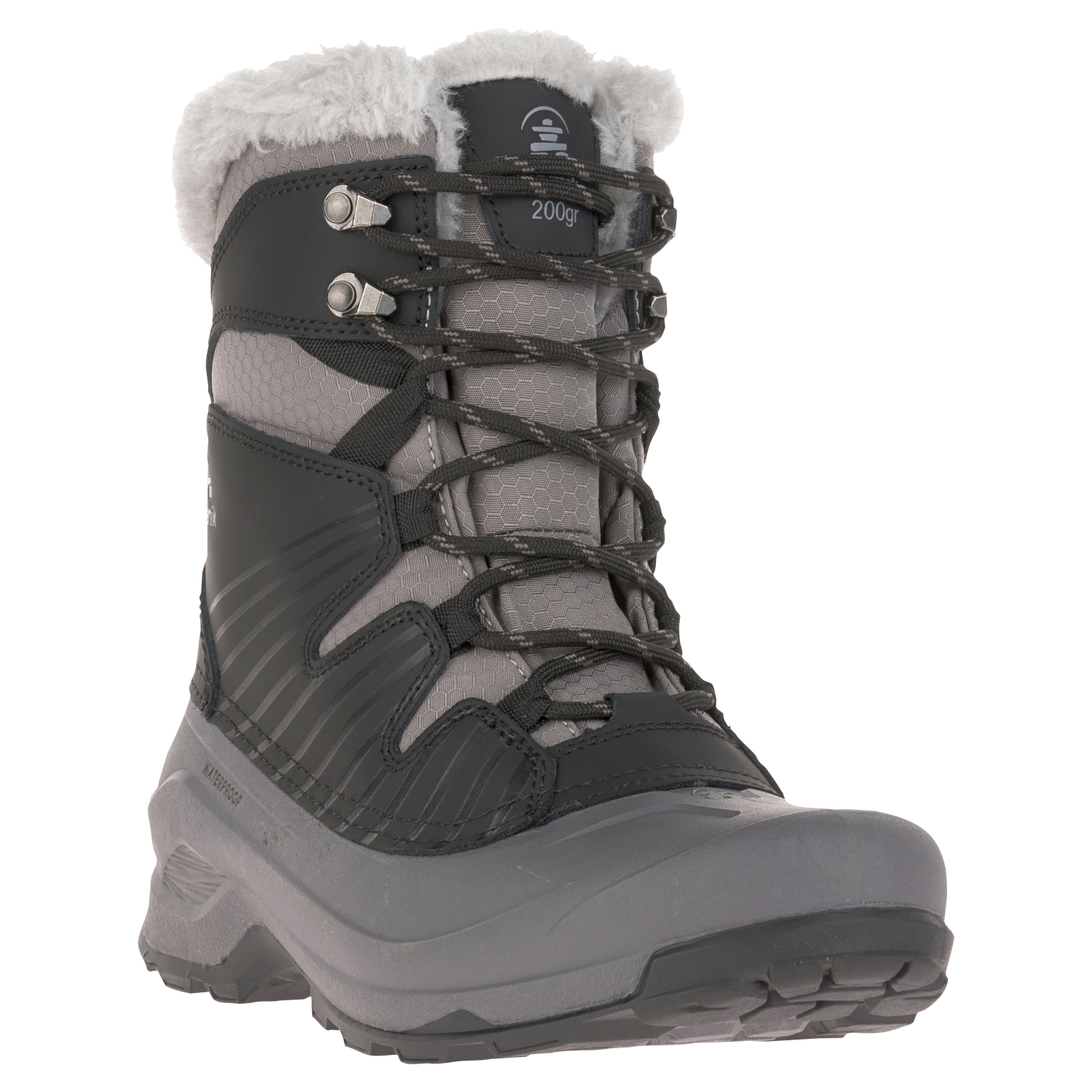 Kamik Iceland Herren (Black/Charcoal) 