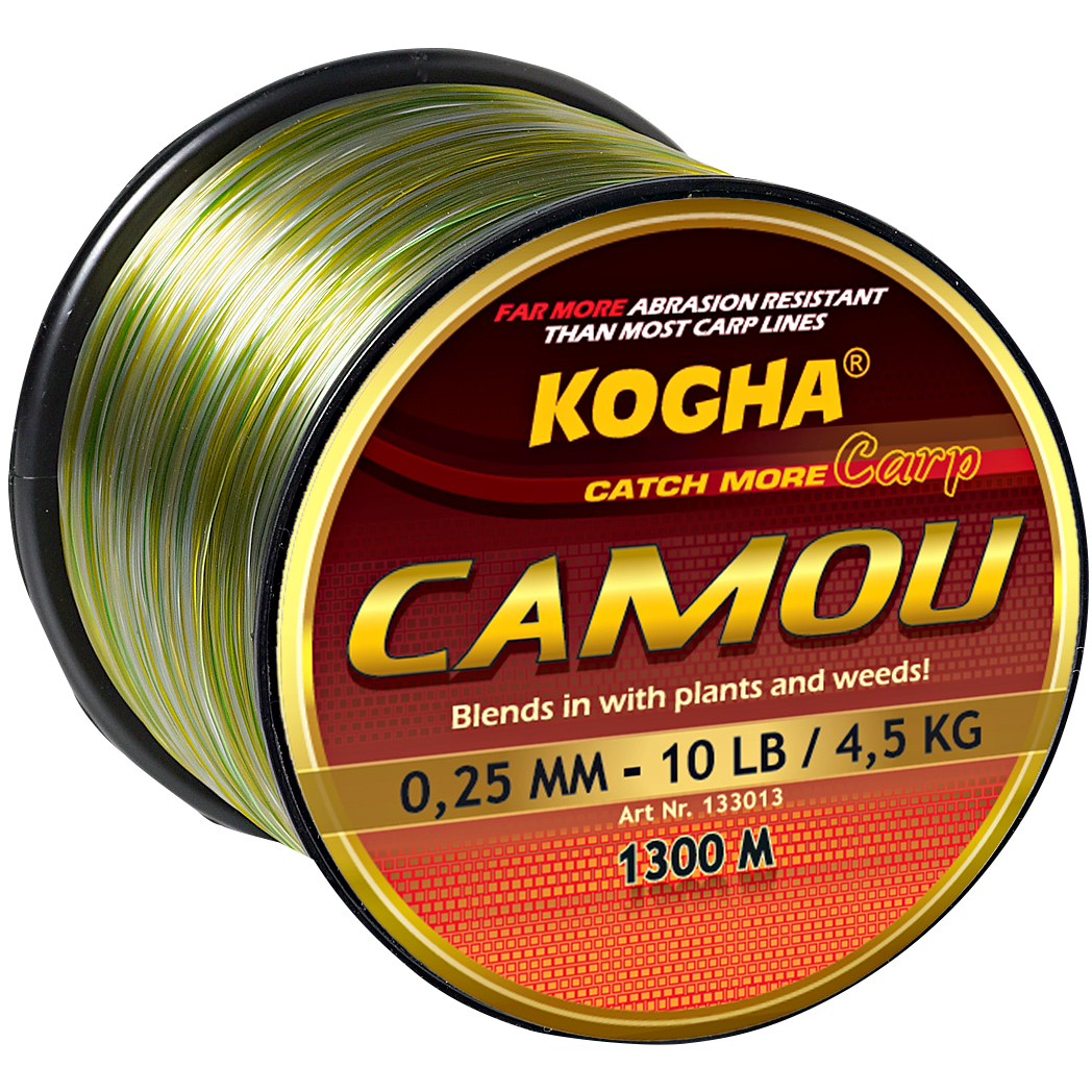 Kogha Carp Angelschnur Carp Camou (grün-braun) 