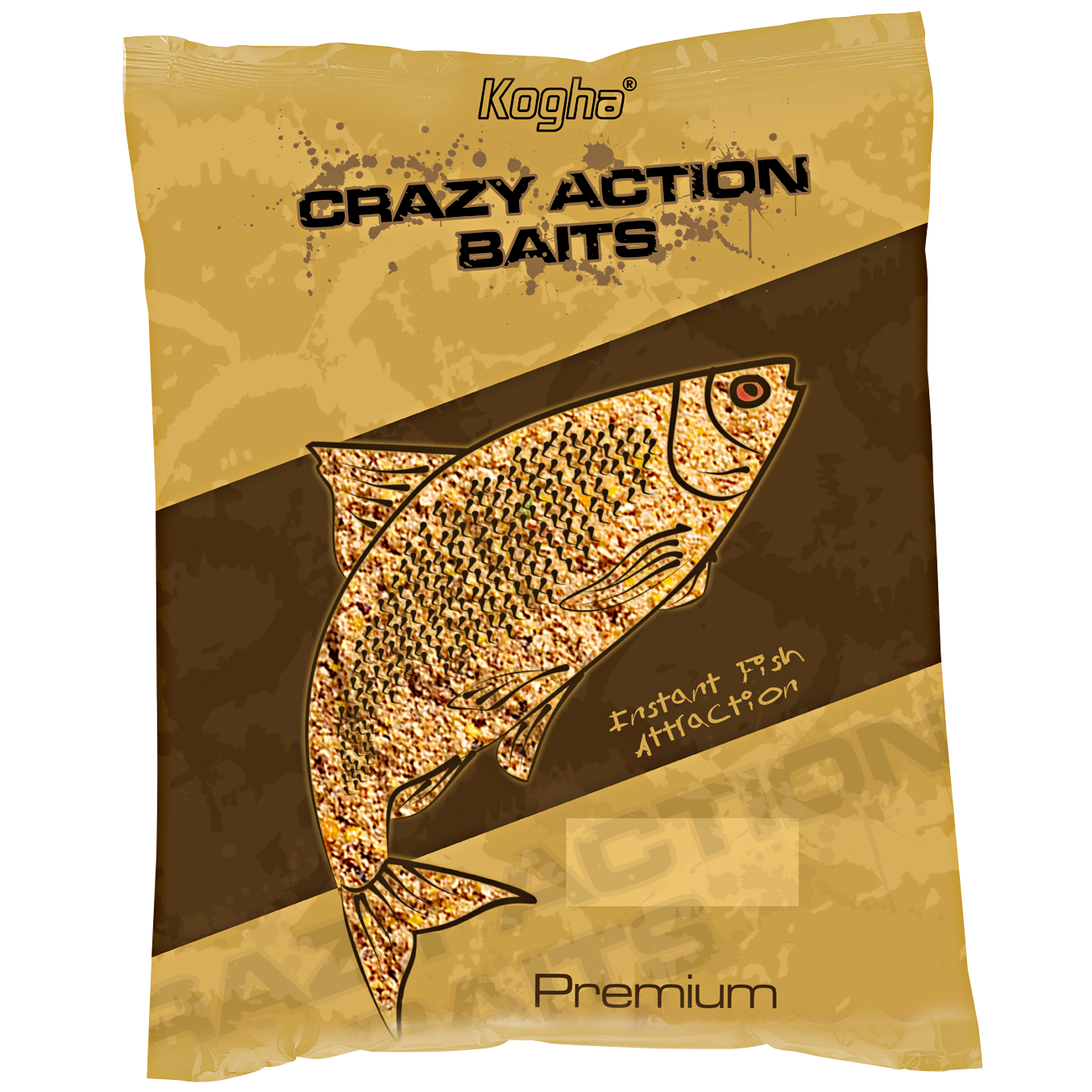 Kogha Grundfutter Premium Crazy Action Baits (Big Fish) 