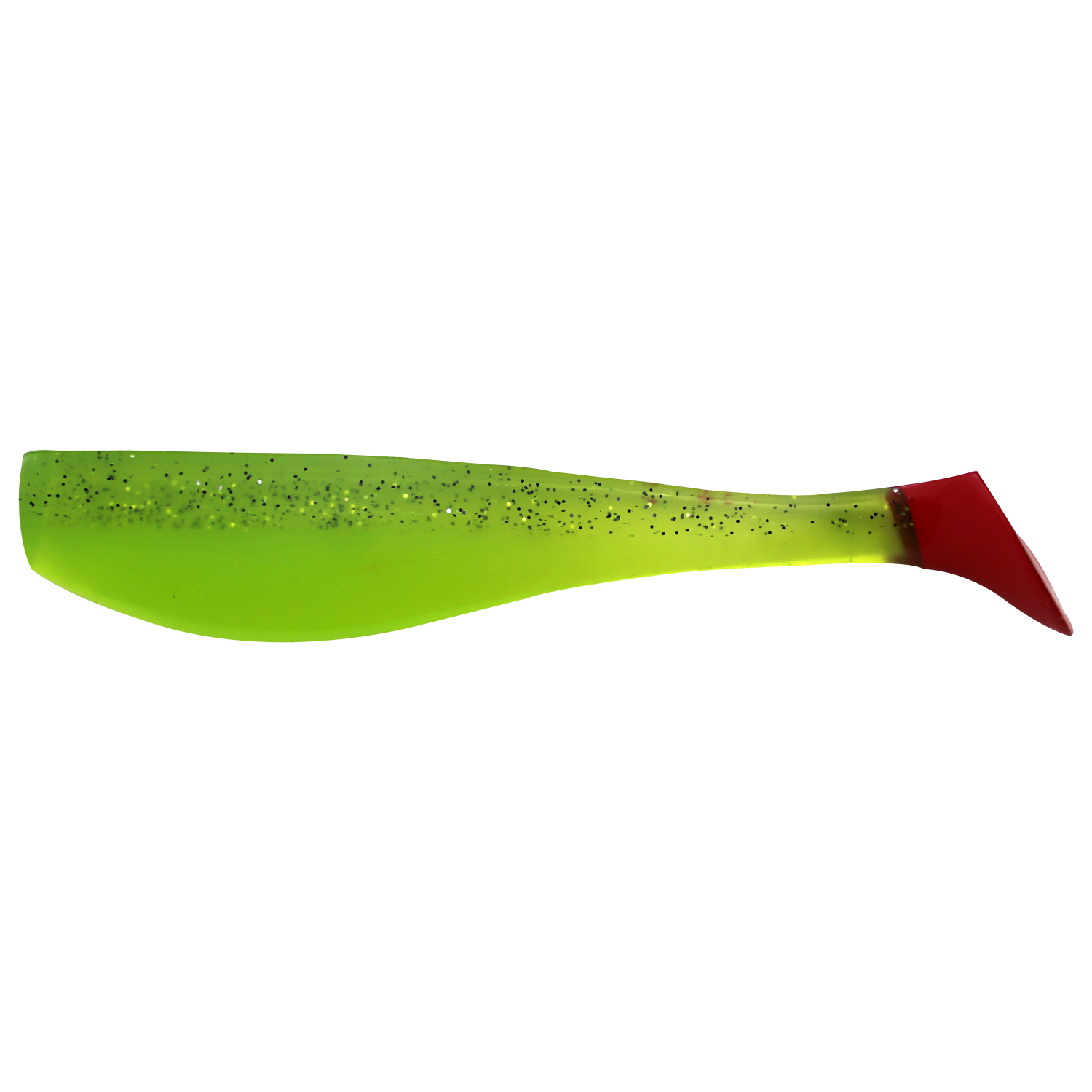 Kogha Gummifisch Räuberfänger Slick Tail (Chartreuse) 