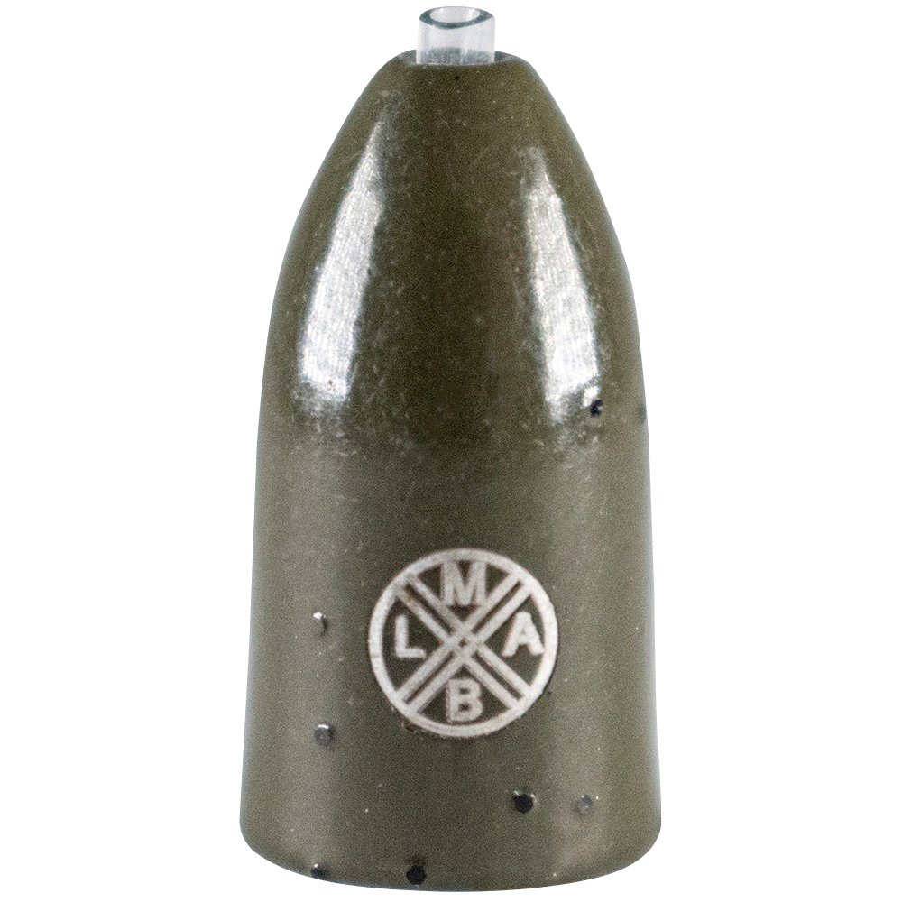 LMAB Tungsten Bullet Weight (Green Pumpkin) 