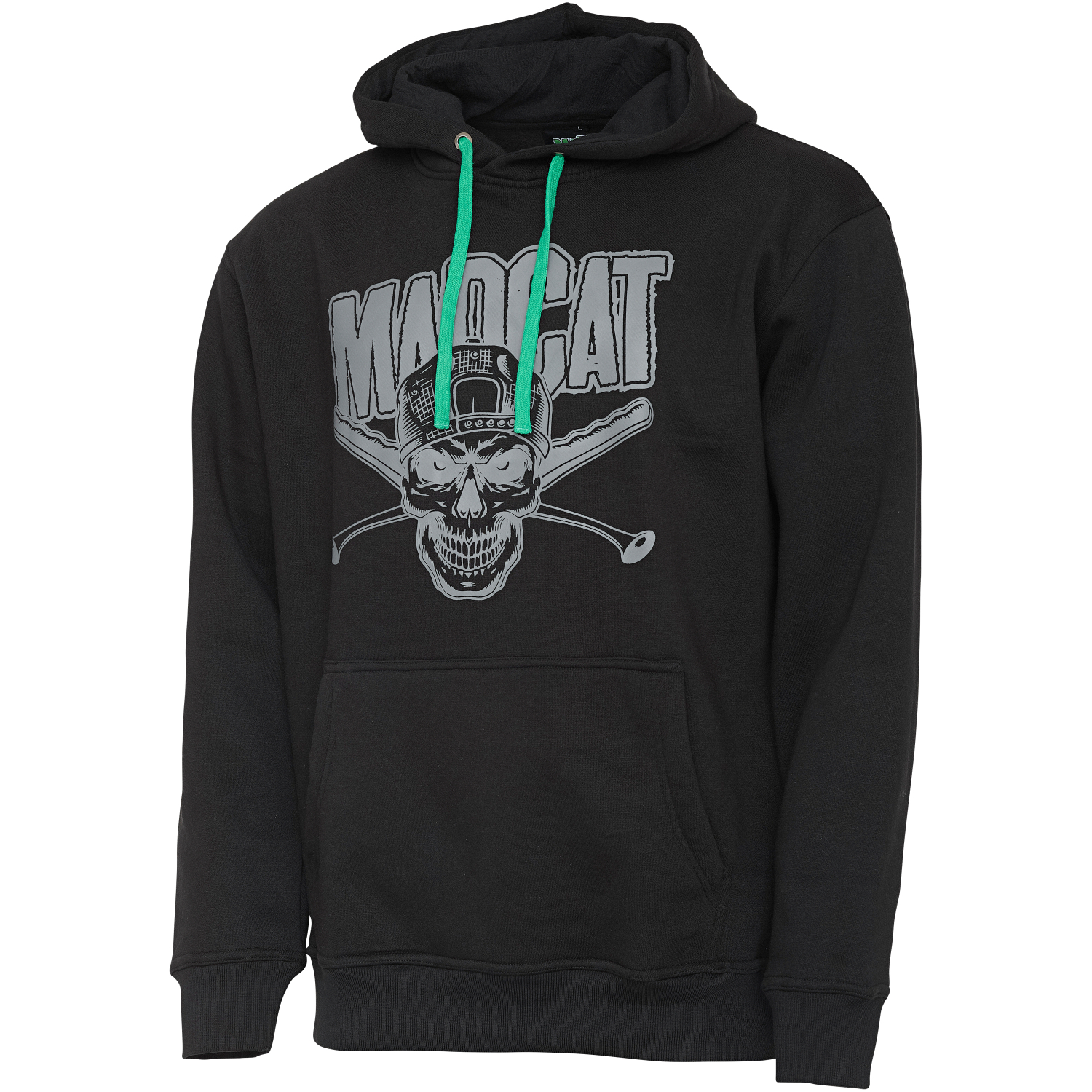 MAD CAT Skull Hoodie Herren (Black) 
