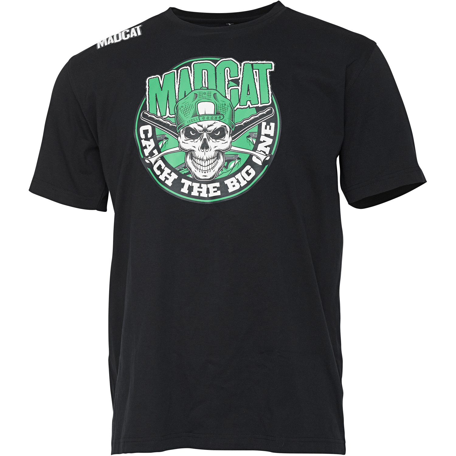 MAD CAT Skull T-Shirt Herren (Black) 