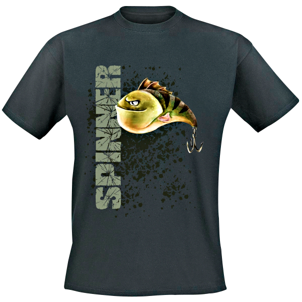 Monsterfishing Unisex Monsterfishing Herren T-Shirt Spinner 