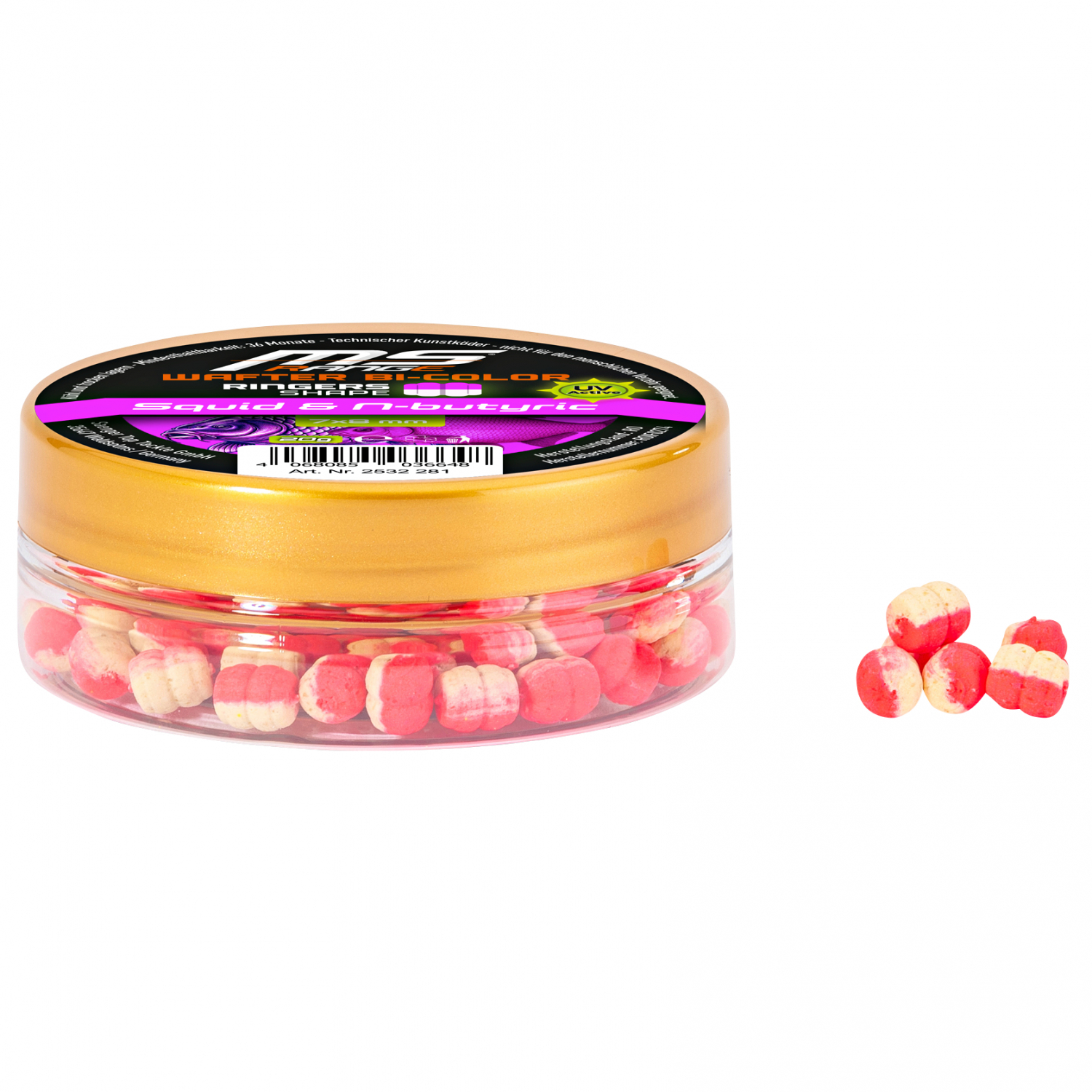 MS Range Rings Shape Wafter Bi-Color (Squid & N-Butyric) 