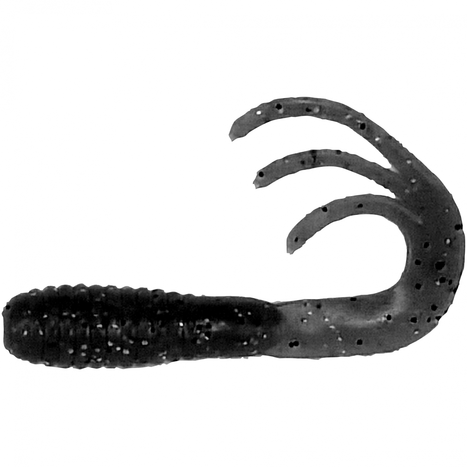 OGP Gummiköder Flexibait Trible Tail Tutti Frutti (Black) 