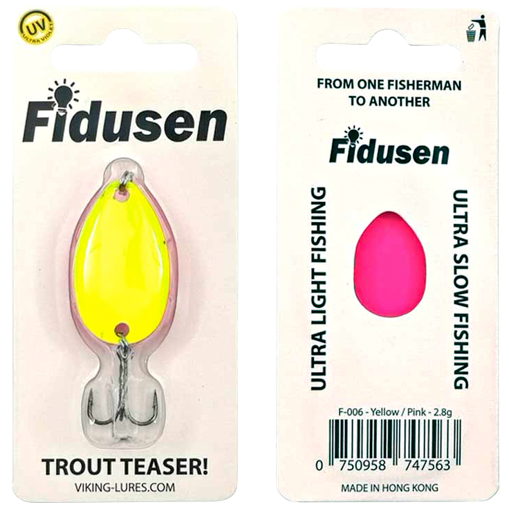 OGP Kunstköder Fidusen (Pink/Yellow, 2,8 g) 