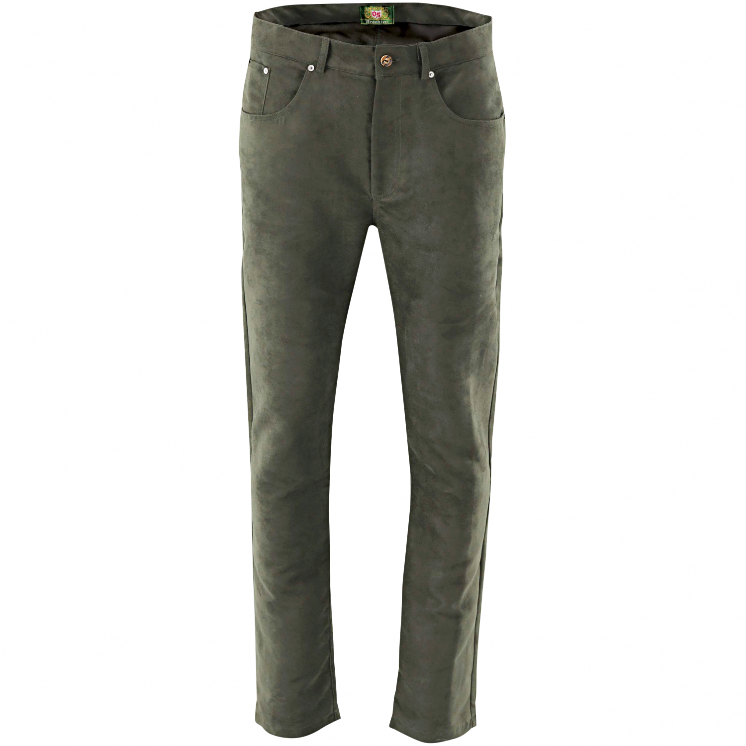 OS Trachten Herren Lederoptik (olive) 