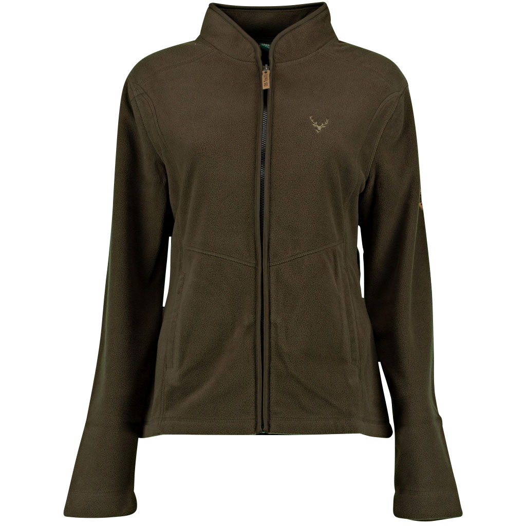 OS Trachten Kroios Fleecejacke 1/1 Arm Damen (Khaki/Schlamm) 