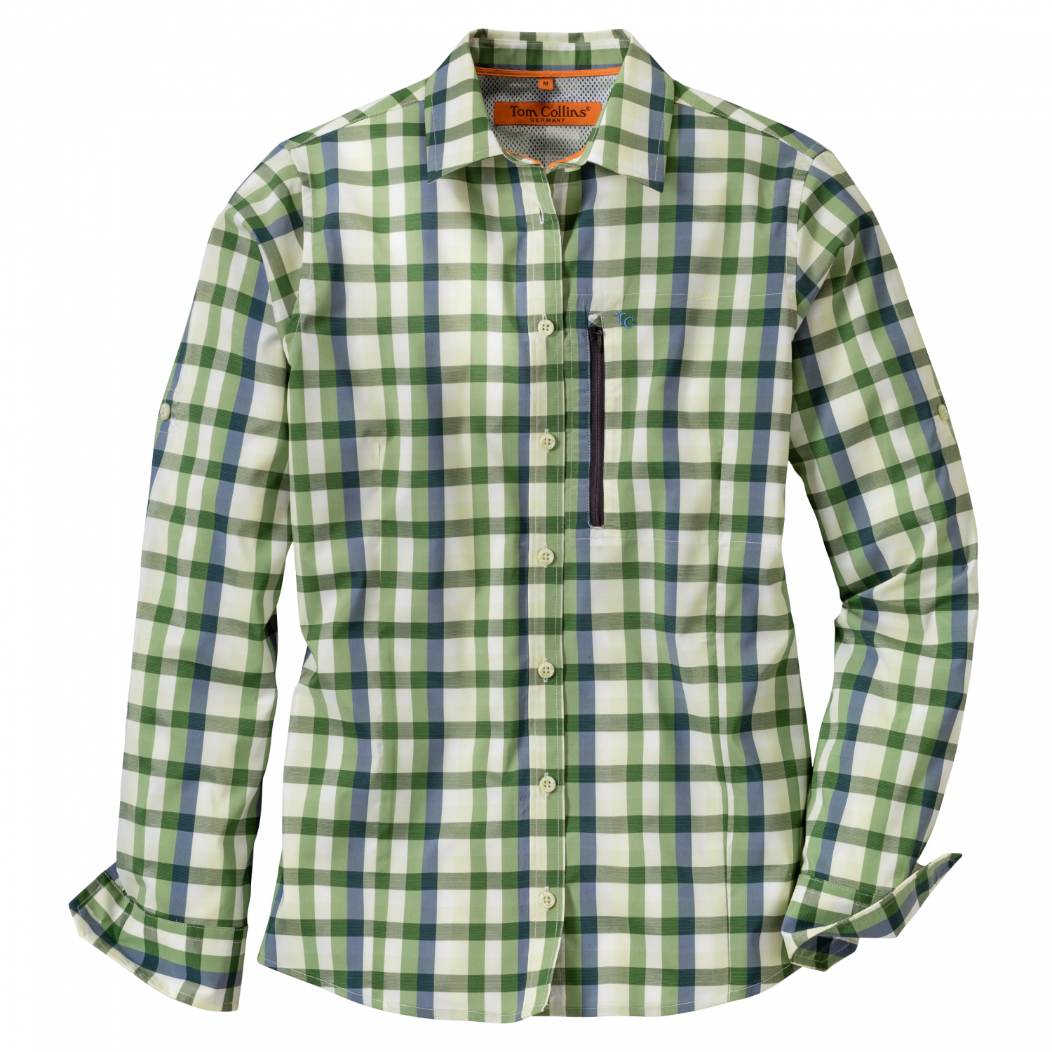 OS Trachten Snuko Bluse 1/1 Arm Damen (Oliv) 
