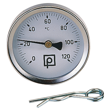Peetz Thermometer bis 120°C Ø 65 mm 