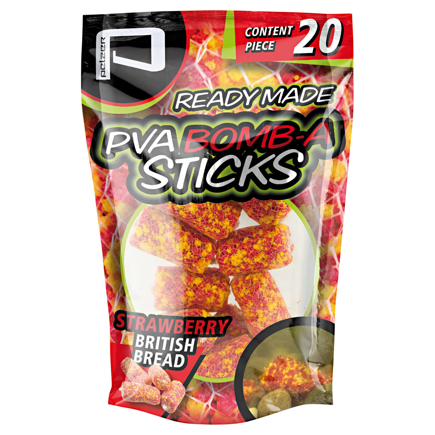 Pelzer PVA Bomb-A Sticks (Strawberry British Bread) 