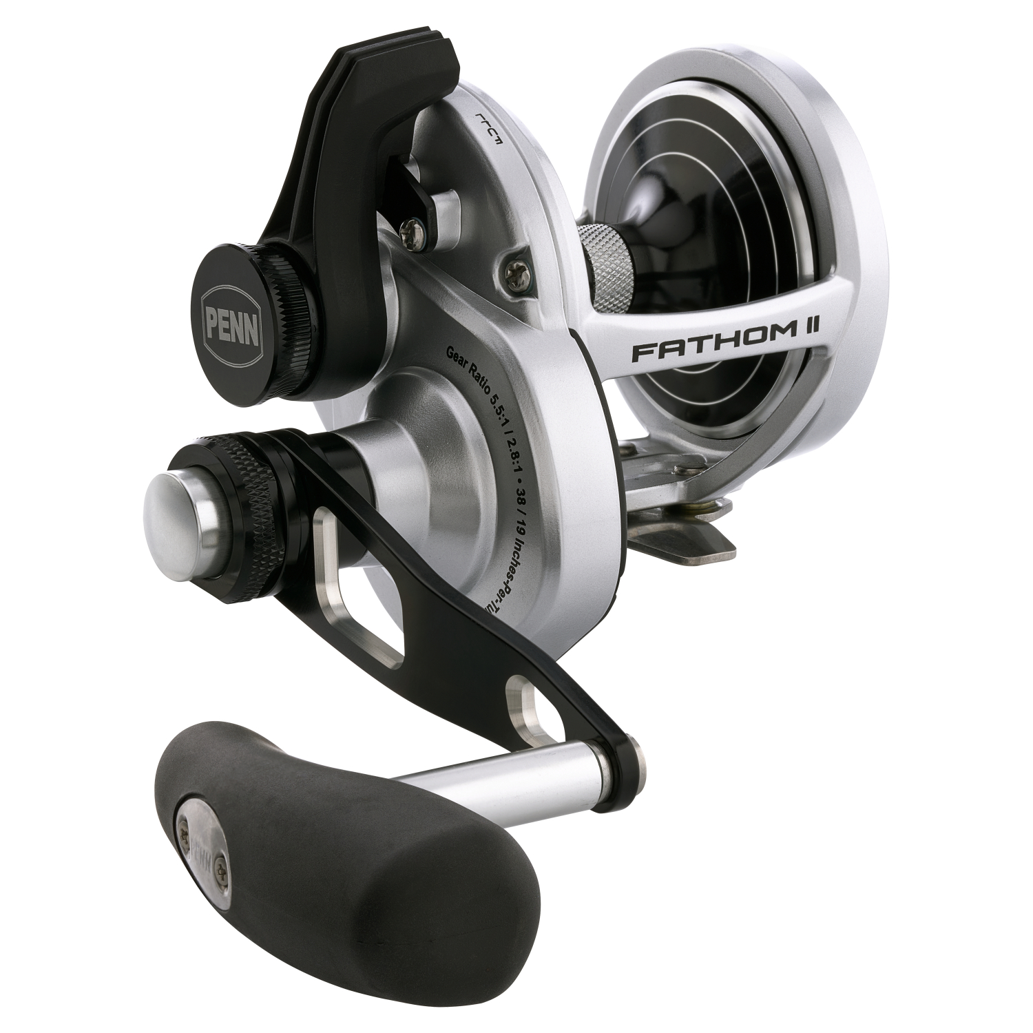 Penn Fathom™ II Lever Drag 2 Speed 30 Lever Drag LH 