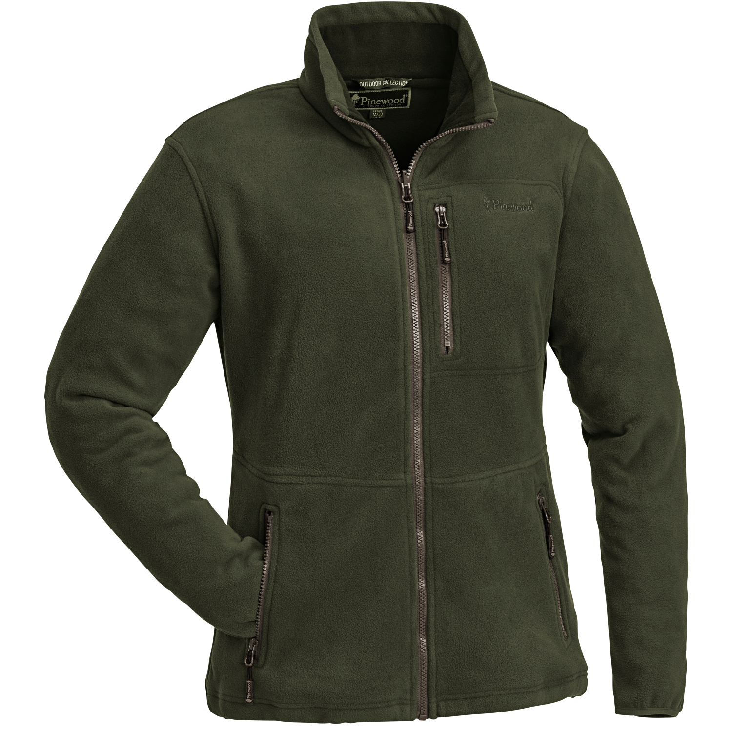 Pinewood Finnveden Fleece Jacket Damen (Green) 