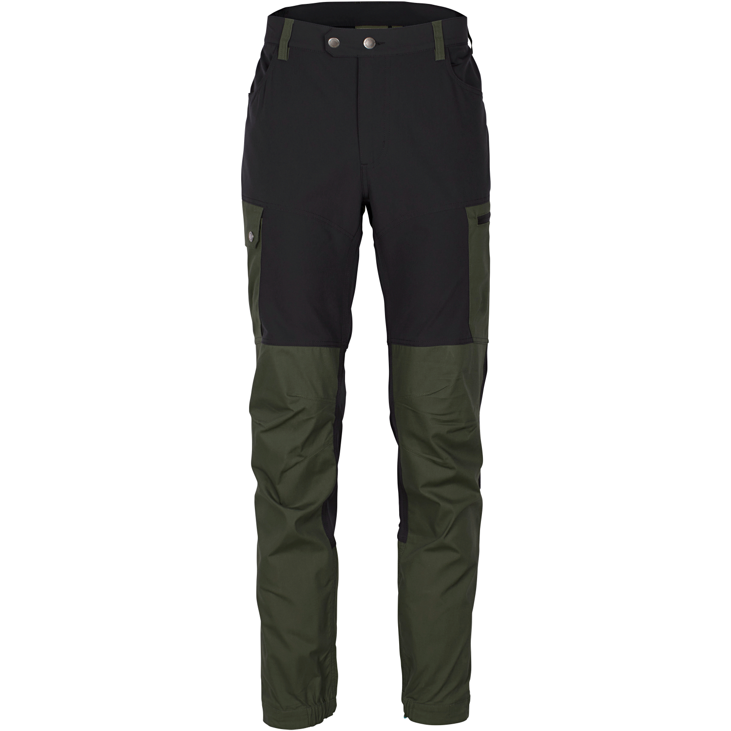Pinewood Finnveden Trail Hybrid Trouser Herren (Black/Mossgreen) 