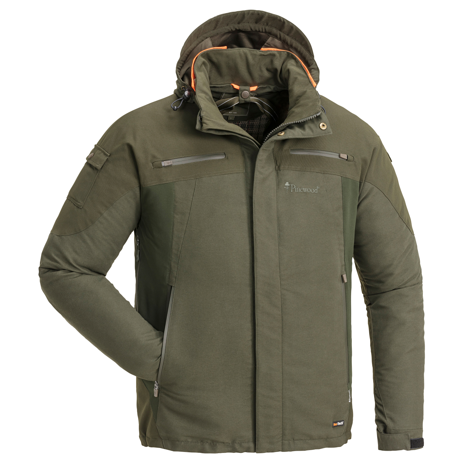 Pinewood Furudal Caribou Hunt Extreme Jacket Herren (Suede Brown/D.Olive) 