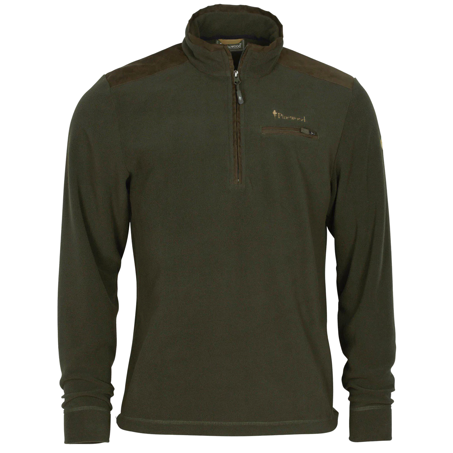 Pinewood Herren Småland Hunters Half Zip Fleecepullover 