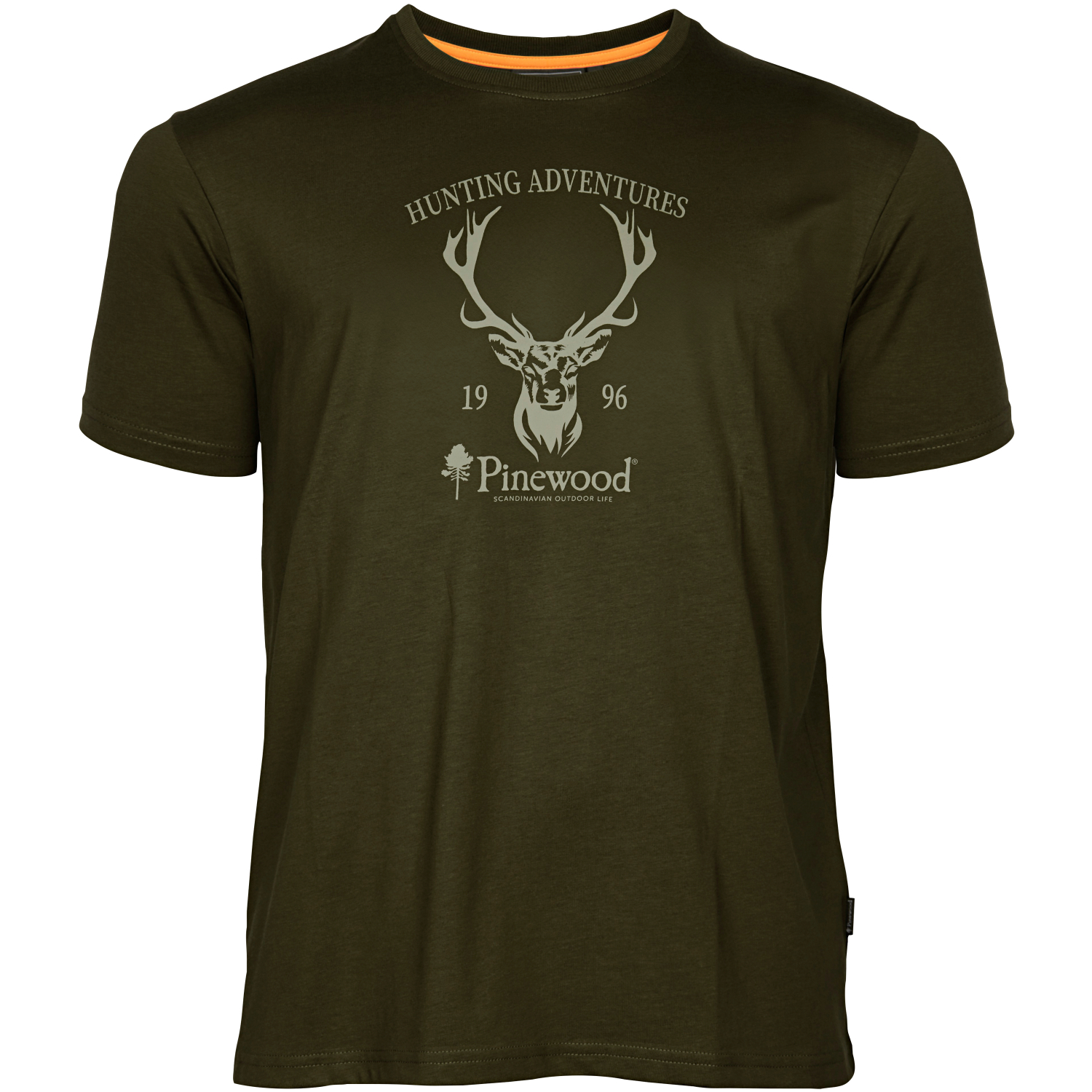 Pinewood Red Deer T-Shirt Herren (Green) 