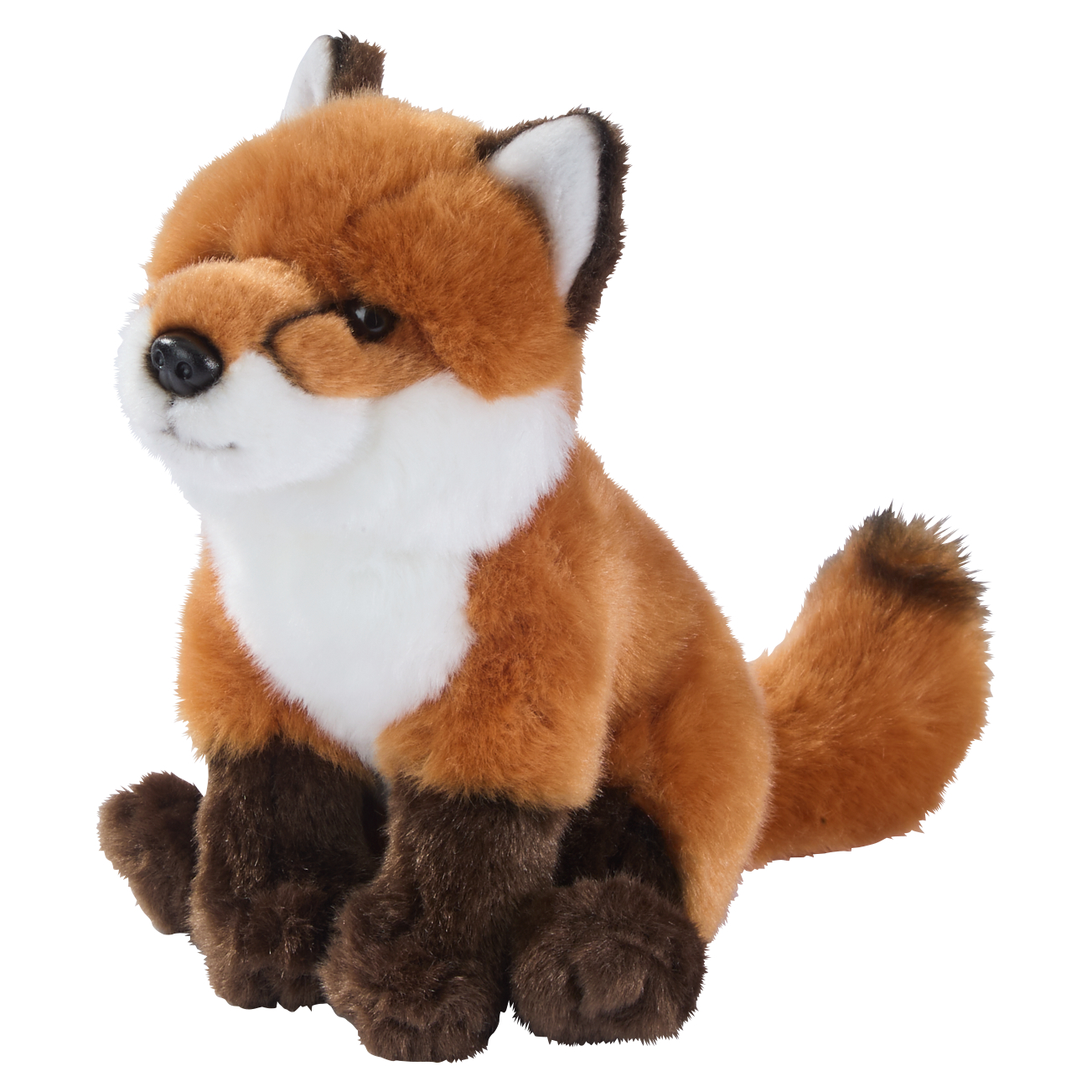 Plüschtier sitzender Fuchs 