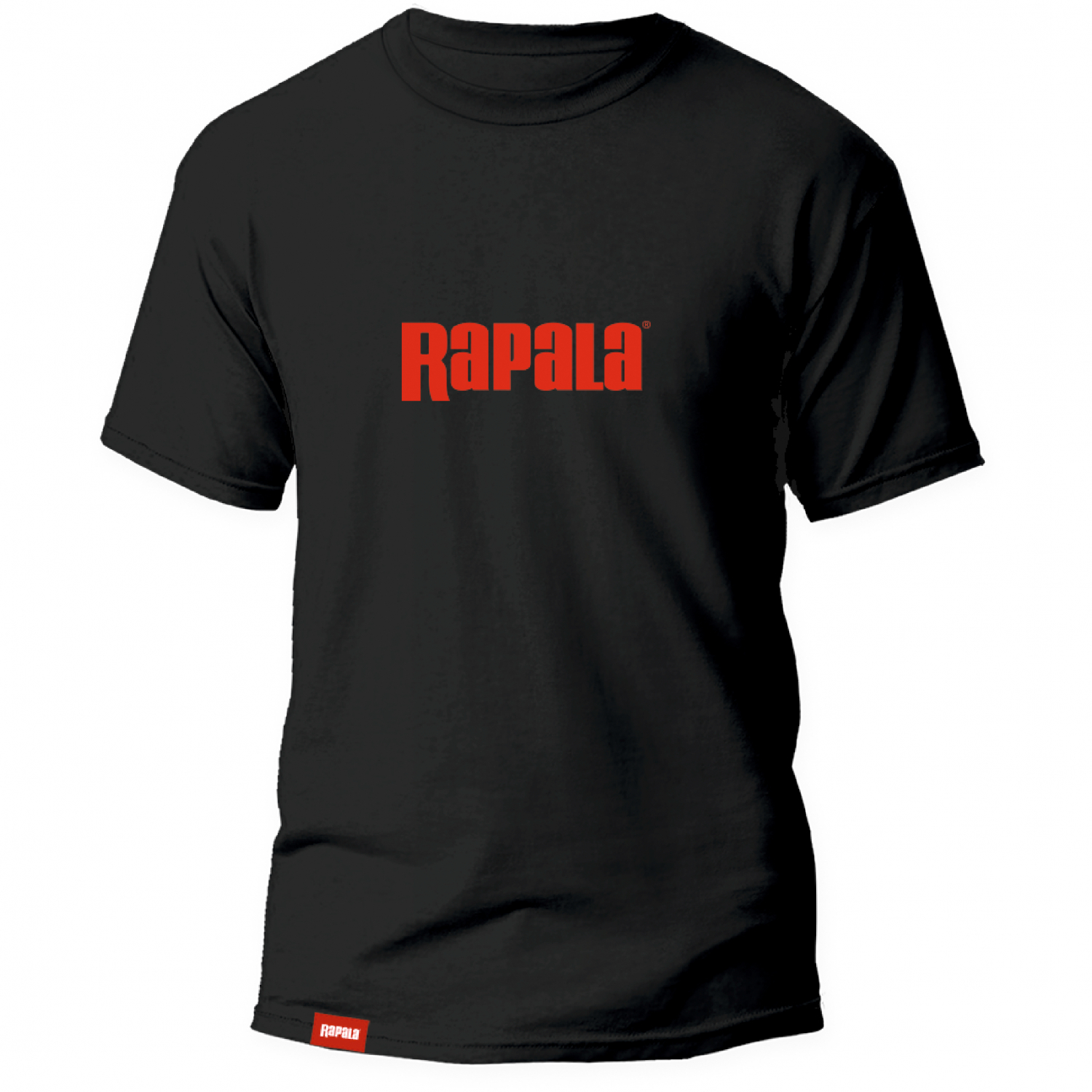 Rapala Red Logo T-Shirt Herren (Black) 