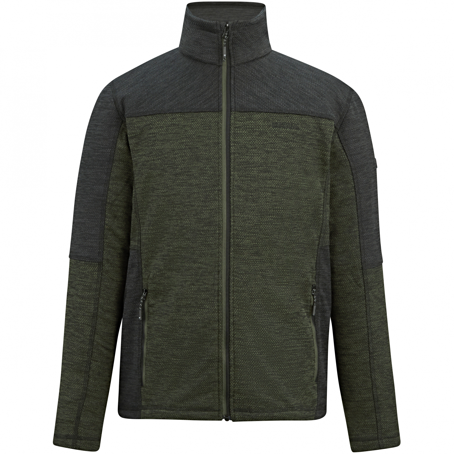 Regatta Highton Midlayer Fleece Herren (Dark Khaki/Black) 