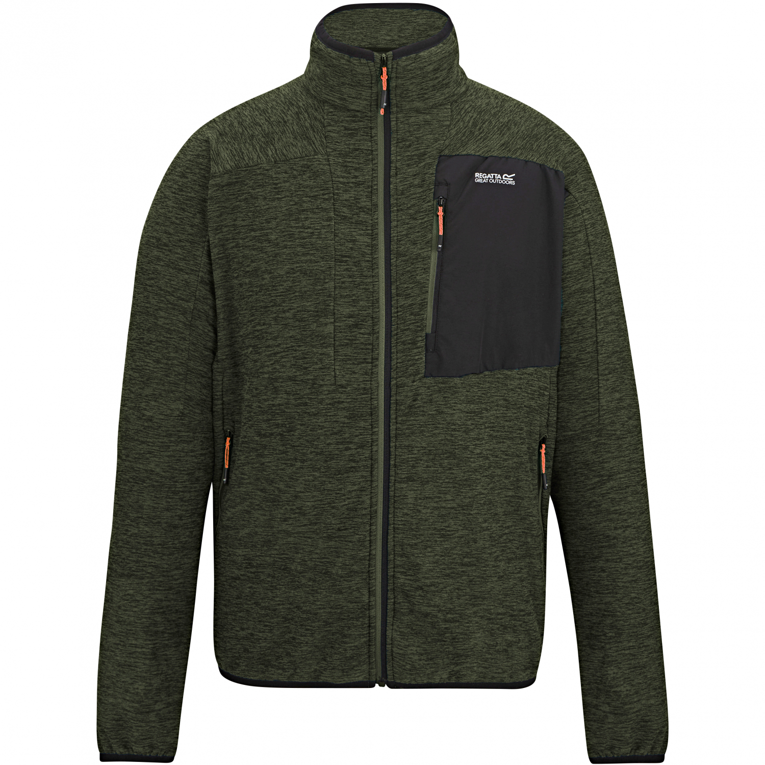 Regatta Scaris Strickfleecejacke Herren (Dark Khaki) 