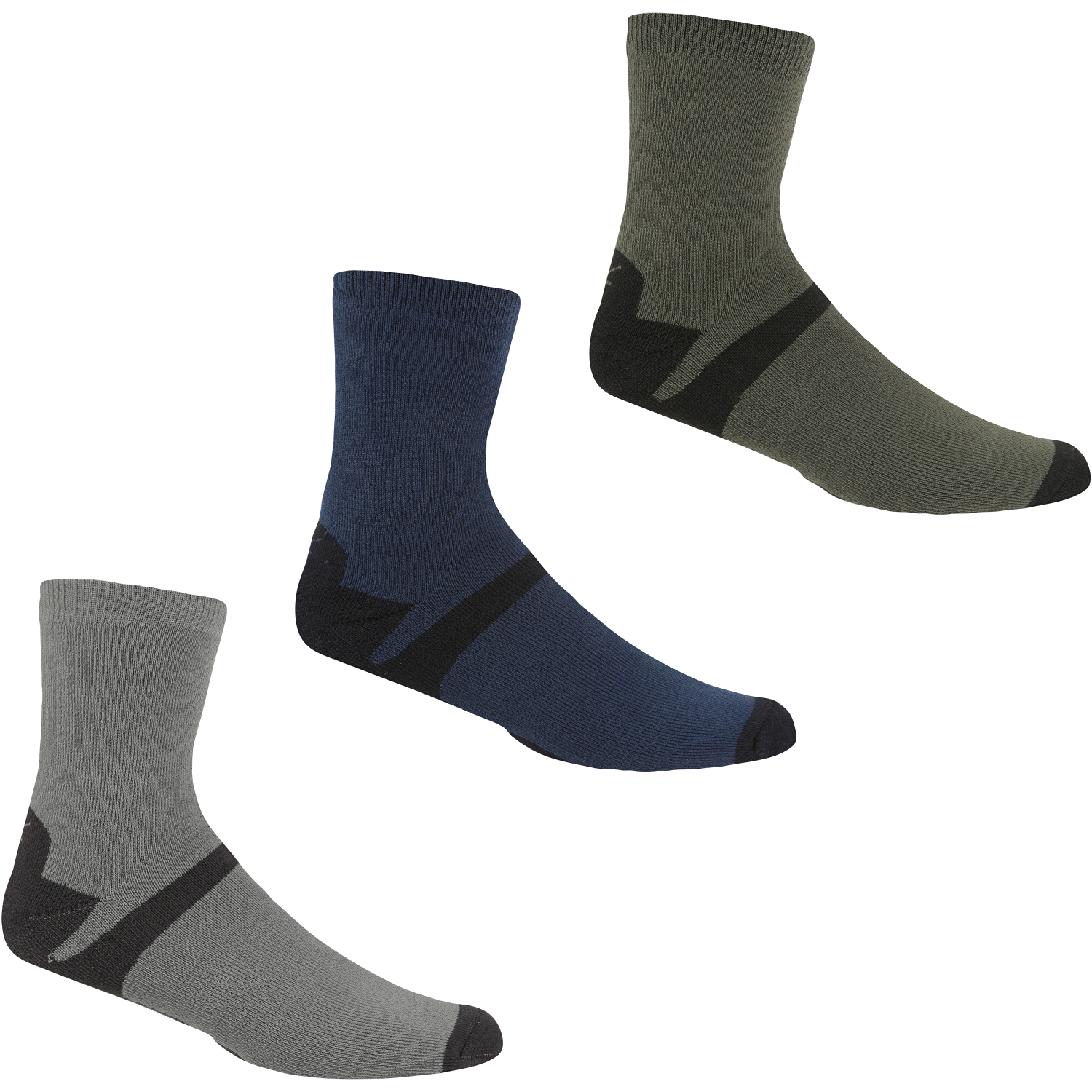 Regatta Unisex 3er Pack Outdoor Socken 